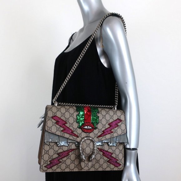 Gucci Dionysus Sequin Embroidered GG Supreme - Picture 2 of 12